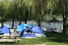 Tenting sites